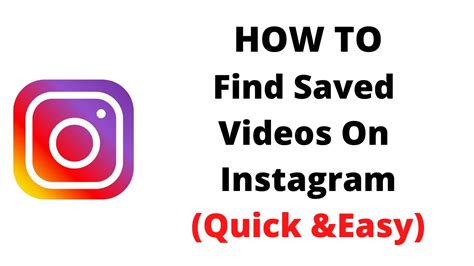 How To Find Saved Videos On Instagram YouTube