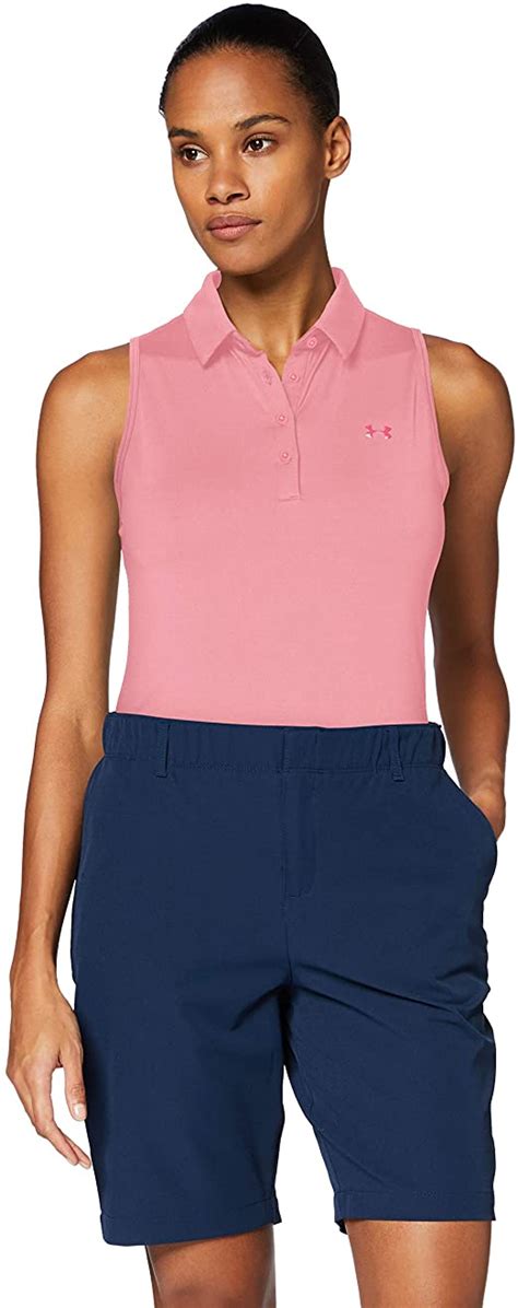 Under Armour Womens Zinger Sleeveless Golf Polo Shirts