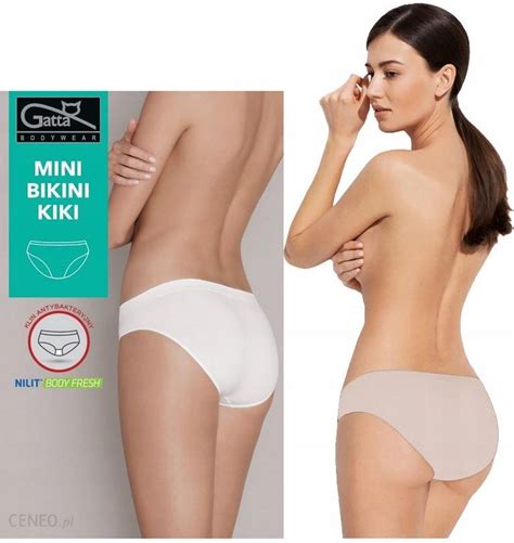 Figi Gatta Kiki Mini Bikini Bezszwowe Natural L Ceny I Opinie Ceneo Pl