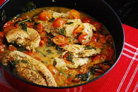 Tomato Basil Chicken Recipe • Delish Club