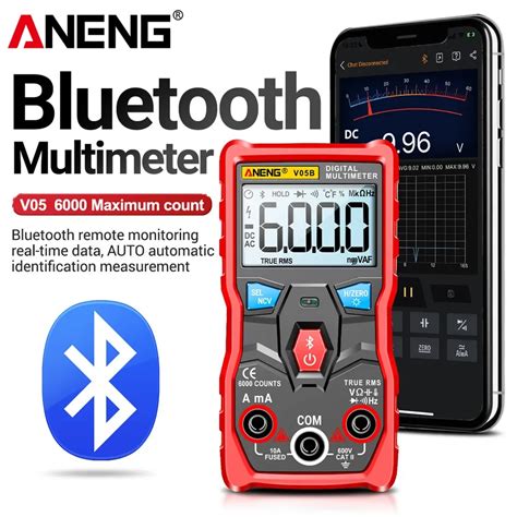 Aneng V B Digital Contagens Bluetooth Multimetro Automotivo