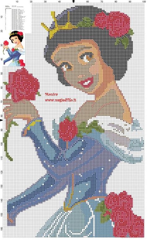 Princess Snow White Cross Stitch Pattern Click To View Disney Cross