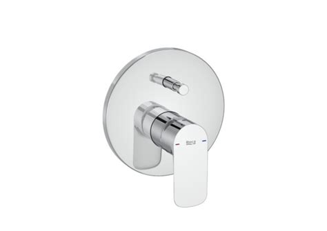 Roca Cala Built In Bath Shower Mixer With Automatic Diverter And 2