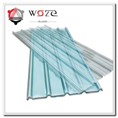 Clear Fiberglass Roof Panel Roofing Sheet FRP Flat Sheet FRP