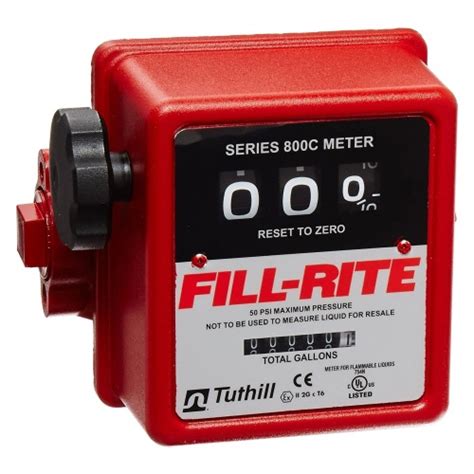 Fill Rite C Meter Mechanical Register To Gallons Fast