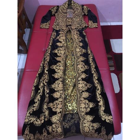 Jual Set Baju Pengantin Pria Dan Wanita Adat Jawa Kebaya Modern