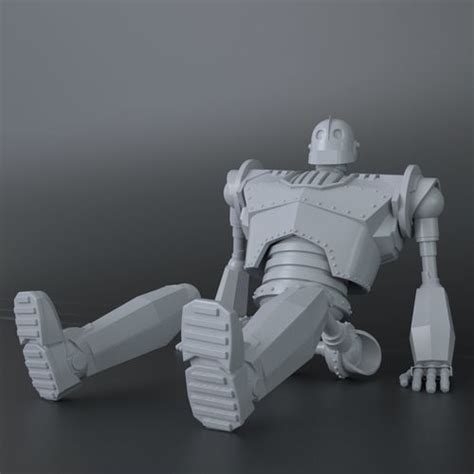 Iron Giant 3d Print Ready Model V1 3d Model 3d Printable Cgtrader