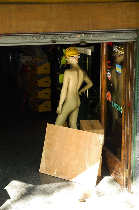 Barcelona Naked Construction Worker Anne Helmond Flickr