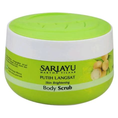 Sari Ayu Bright Skin Putih Langsat Body Srub 175 Gr Lazada Indonesia