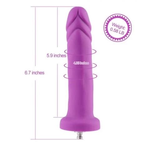 Hismith 6 7 Vibrating Dildo With KlicLok System 5 9 Insertable