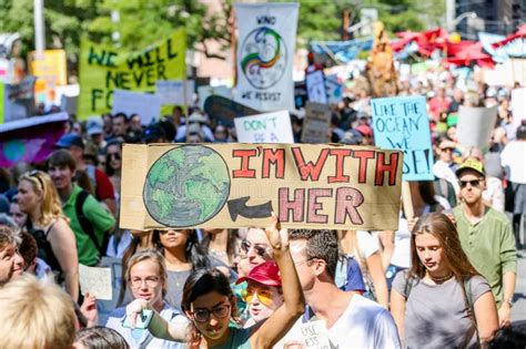 TORONTO, ONTARIO, CANADA - SEPTEMBER 27, 2019: `Fridays for Future ...