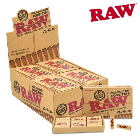 Raw Pre Rolled Cone Tip Perfecto Lucx Wholesale