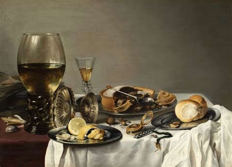 Pieter Claesz Painting For Sale Still Life With Roemer Tazza