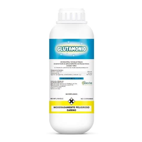 GLUTAMONIO DESINFECTANTE 1 LITRO Fumi Tienda