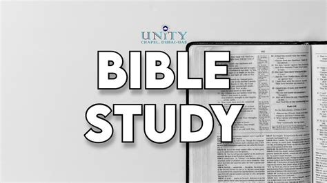 Rccg Unity Chapel December Th Bible Study Kunle Ibitayo