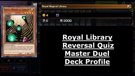 Grind Spell Quests Quick On Master Duel Reversal Quiz Library Ftk