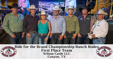 2023 Ride For The Brand Championship Ranch Rodeo Results