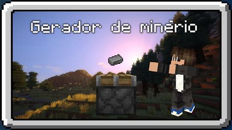 Como fazer um gerador de minérios móvel comand block Minecraft