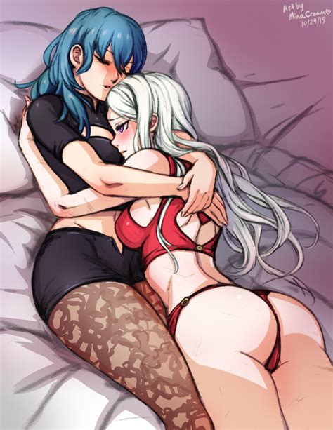 627 Byleth And Edelgard FE3H By MinaCream Hentai Foundry