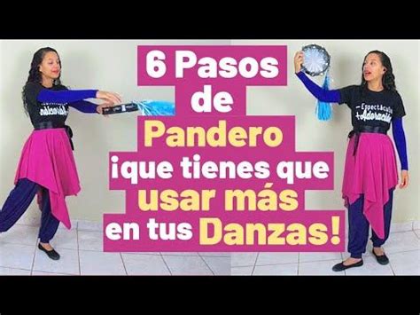 6 Pasos de Pandero que Casi NO USAS y que Tienes que USAR MÁS en tus