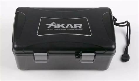 Reisehumidor Xikar für 15 Zigarren schwarz 1215xi raucher xxl