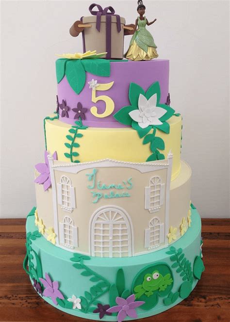 The Princess and the Frog Birthday Cake Ideas Images (Pictures)