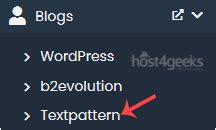 How To Install Textpattern Via Softaculous In Cpanel Host Geeks Llc