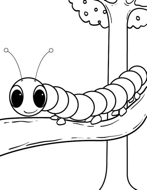 Printable Caterpillar Coloring Pages At GetColorings Free