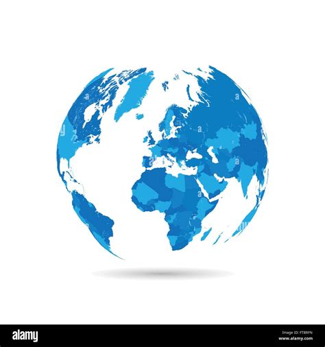 Pays Carte Du Monde Globe Illustration Vectorielle Image Vectorielle