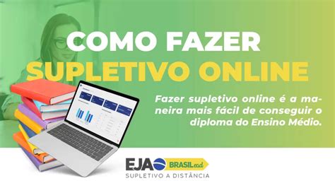 Como Fazer Supletivo Online EJA Brasil