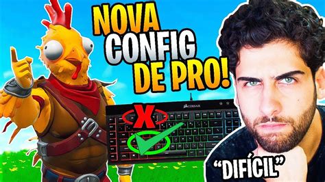 Joguei A Minha Nova Configura O De Proplayer Fortnite Youtube