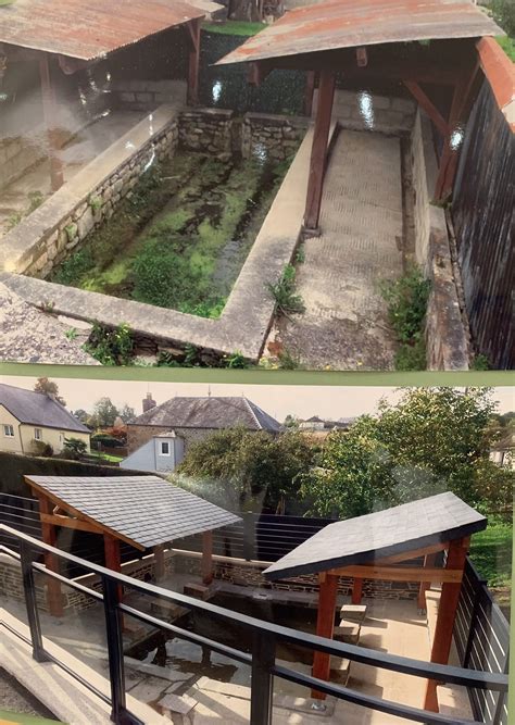 Inauguration Du Lavoir Du Chemin Des Monts Commune Vaudry Fr