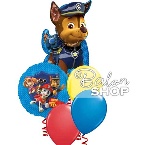 Paw Patrol Buket Balona • Baloni Balon Shop