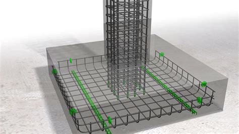 Footer Rebar Stability In Foundation Construction