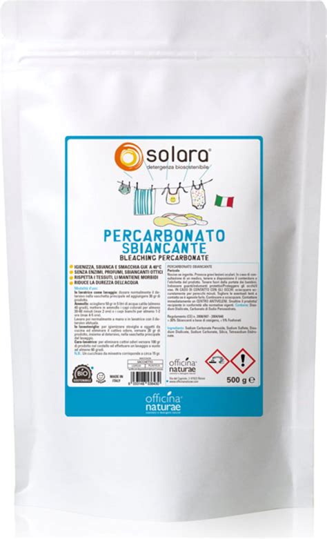 Solara Blanqueador En Polvo De Percarbonato 500 G Ecosplendo Tienda