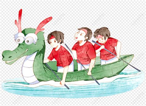 Dragon Boat Race Free PNG And Clipart Image For Free Download - Lovepik | 401746779