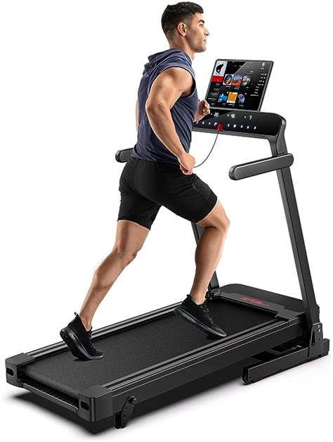 Flylinktech Folding Treadmill With Incline 2 5hp Electric Portable