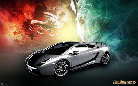 Lamborghini Colorida - Lamborghini Gallardo Superleggera HD Wallpaper