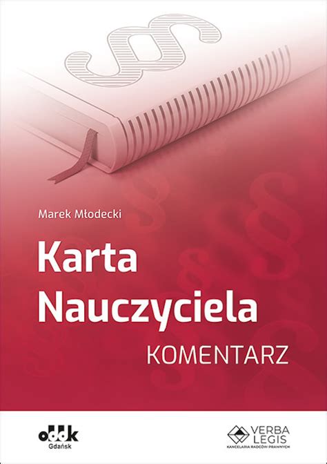 Karta Nauczyciela Komentarz M Odecki Marek Ksi Ka W Empik