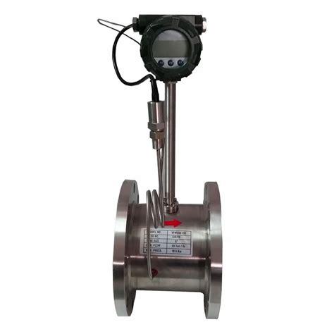 Vortex Steam Gas Liquid Mass Flow Meter Ibr Approved Repeatability