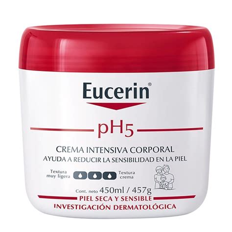 Crema Corporal Eucerin Ph Intensiva Piel Seca Y Sensible Ml