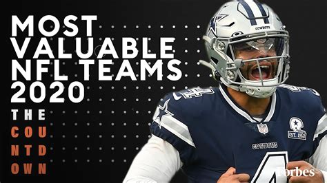 The Nfls Most Valuable Teams 2020 The Countdown Forbes Youtube