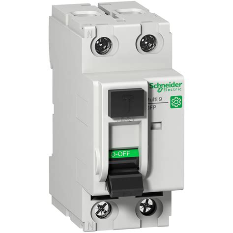 M9R81240 Residual Current Circuit Breaker RCCB Multi9 GFP 2P 40A