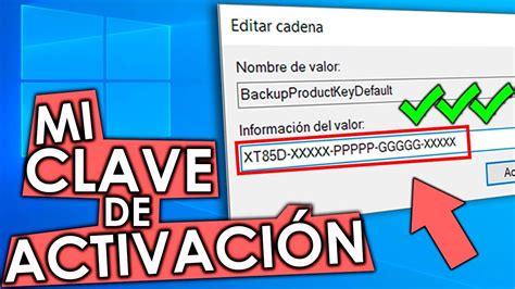 C Mo Saber La Clave O Licencia De Windows Y Sin Programas Youtube