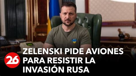 Zelenski Habló Ante El Parlamento Británico Y Pidió Aviones Para