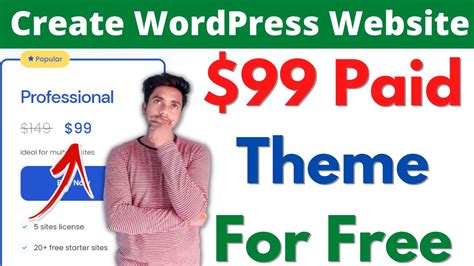 How To Create WordPress Website In 2022 With Free Paid WordPress Theme