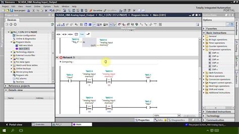 Analog Signals Programming Using Plc Hmi Part Youtube