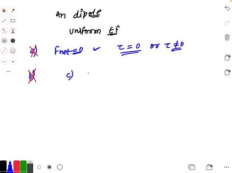 Solved An Electric Dipole Consists Of Two Equal And Opposite Charges