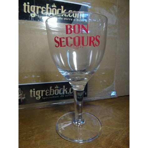 6 VERRES BON SECOURS 25CL HT 18CM Tigrebock