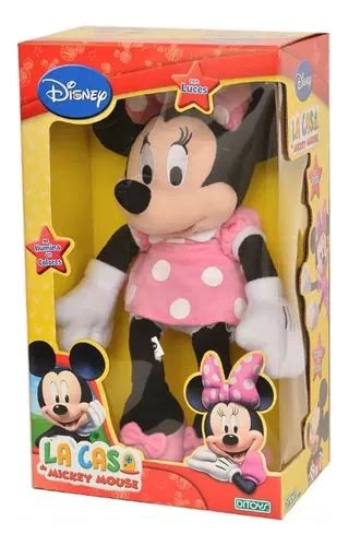 Mickey Club House Minnie Plush Con Luz Ditoys Mercadolibre